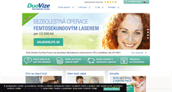 Desktop Screenshot of duovize.cz